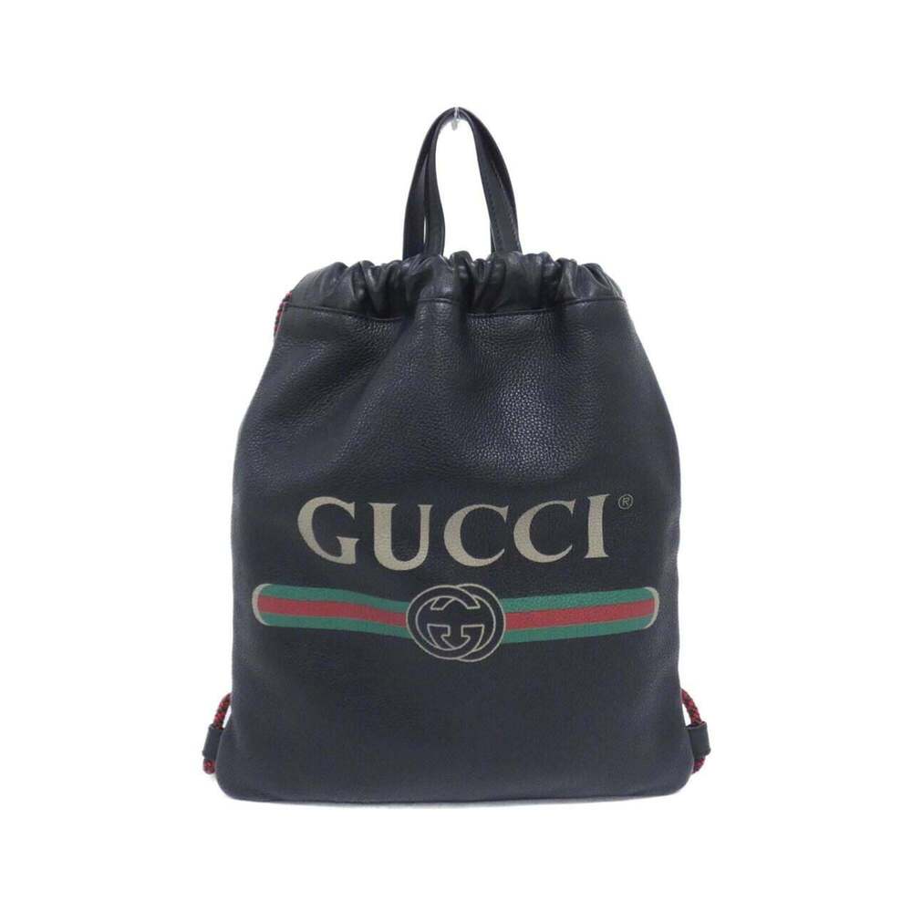 GUCCI Black Backpack